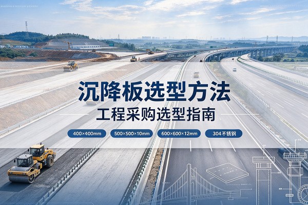 合浦沉降板选择方法