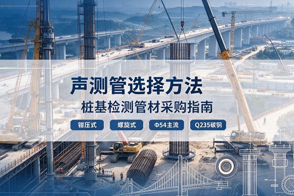 合浦声测管选型标准