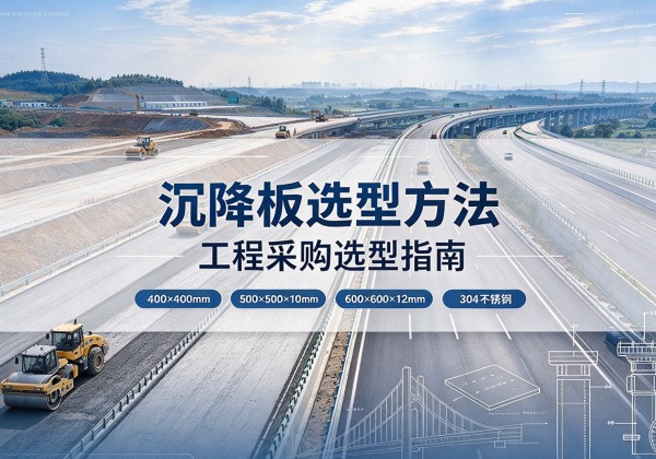合浦沉降板选择方法