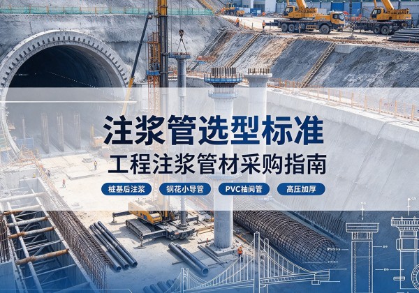 合浦注浆管选型标准